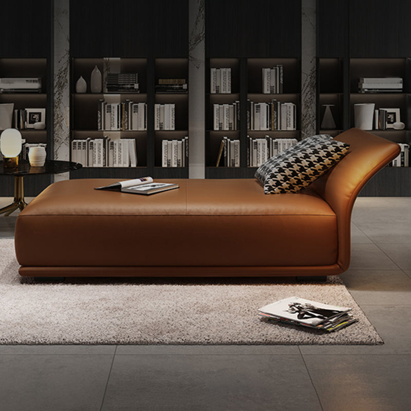 Contemporary Upholstered Chaise Lounge Armless Arms Lounge Chair