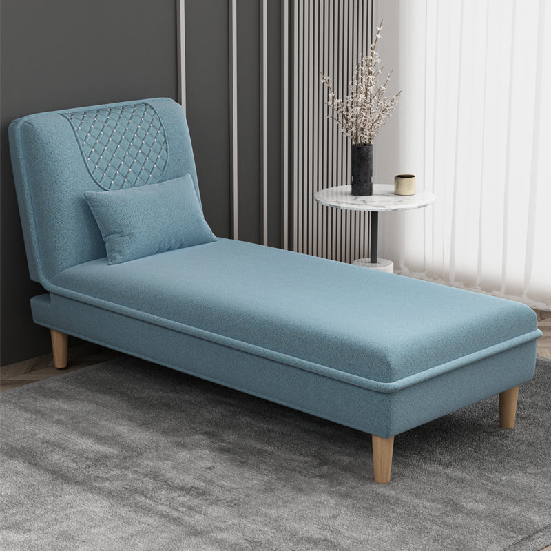 Contemporary Upholstered Chaise Lounge Couch Armless Chaise Lounge Chair