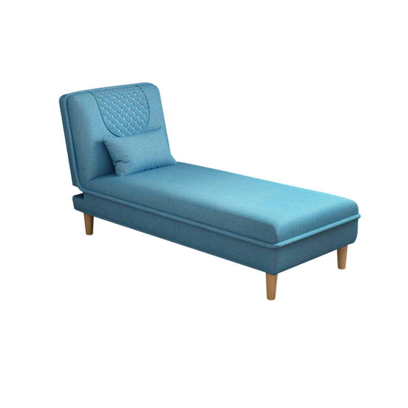 Contemporary Upholstered Chaise Lounge Couch Armless Chaise Lounge Chair