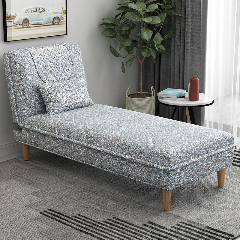Contemporary Upholstered Chaise Lounge Couch Armless Chaise Lounge Chair