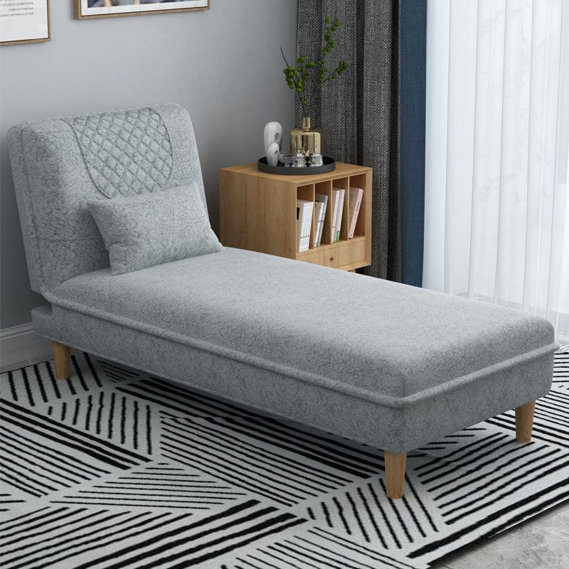 Contemporary Upholstered Chaise Lounge Couch Armless Chaise Lounge Chair