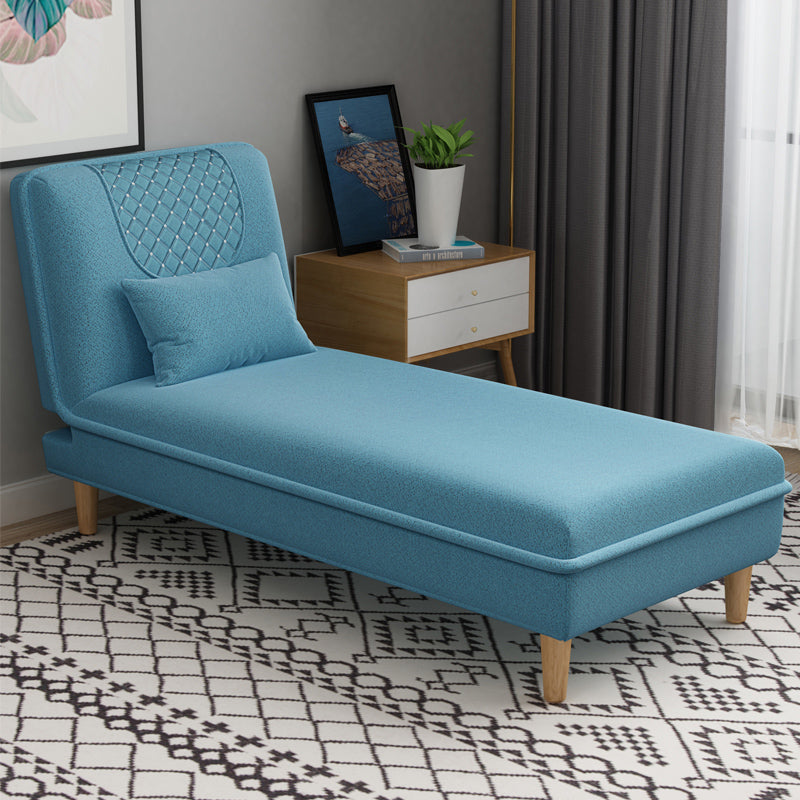 Contemporary Upholstered Chaise Lounge Couch Armless Chaise Lounge Chair