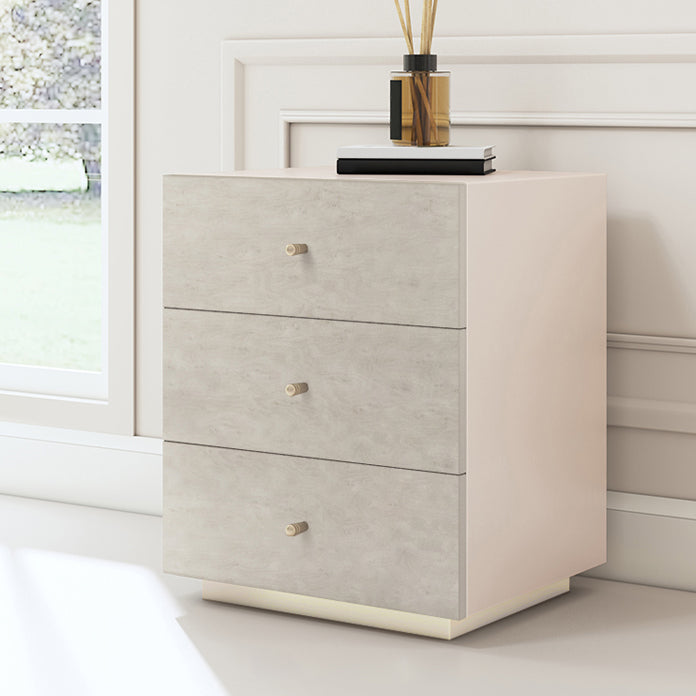 Modern Storage Chest Dresser Stone/Wooden Storage Chest with Drawers