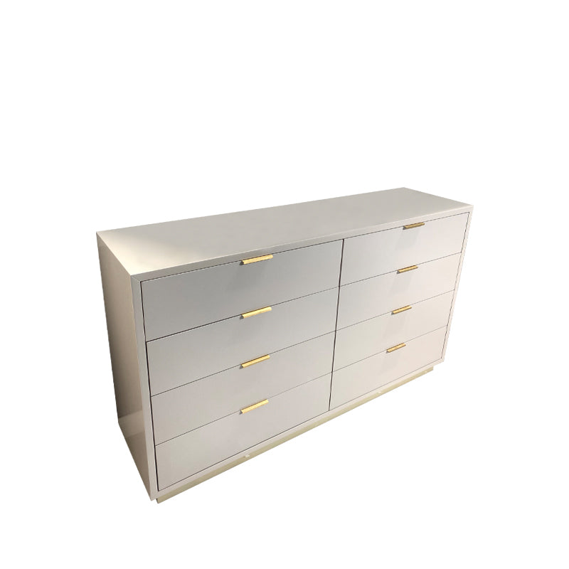 Modern Storage Chest Dresser Stone/Wooden Storage Chest with Drawers