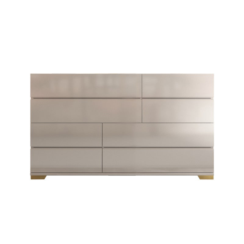 Modern Storage Chest Dresser Stone/Wooden Storage Chest with Drawers