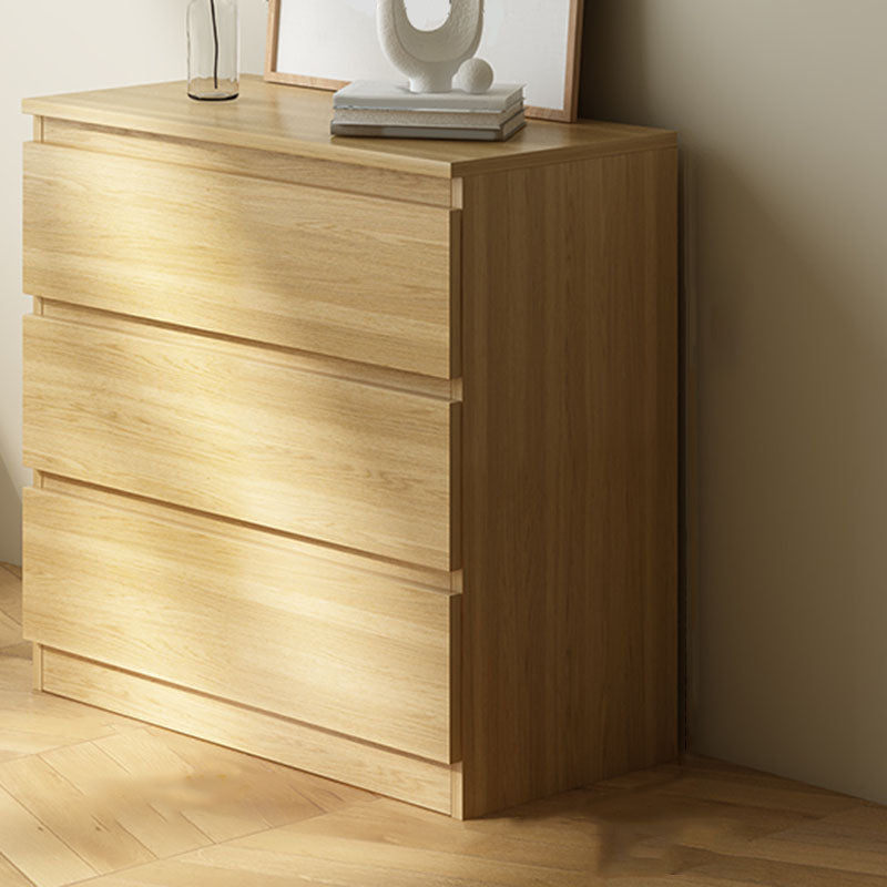 Modernism Horizontal Double Dresser Wood Storage Bachelor Chest for Home