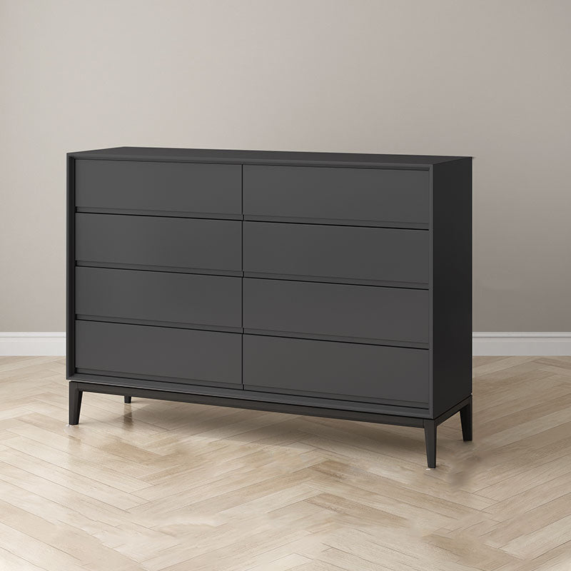 Modern Dresser Solid Wood Storage Chest Dresser with 8 Drawers