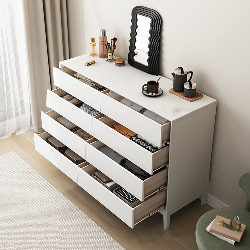 Modern Dresser Solid Wood Storage Chest Dresser with 8 Drawers