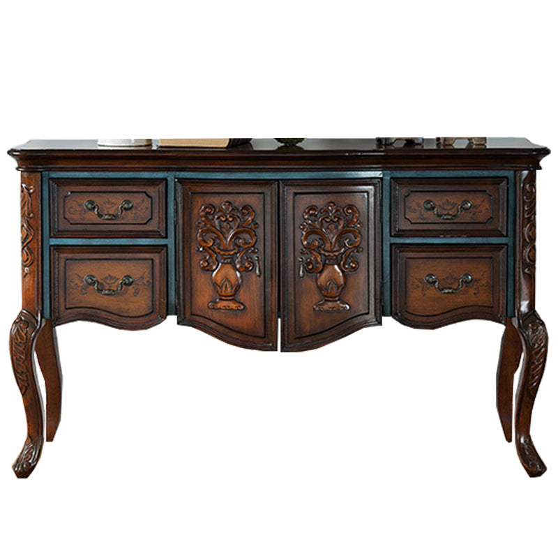 Rectangle Shape Contemporary Console Table Wood Console Sofa Table for Hall