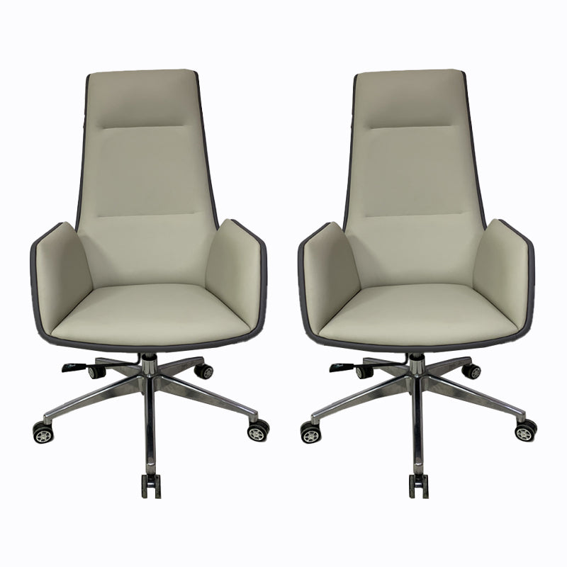 Armless Office Chair Conference Chair with Wheels for Office