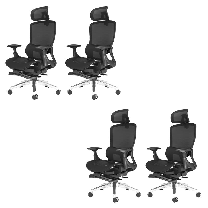 Adjustable Arms Office Chair Mesh Desk Chair with Wheels for Home
