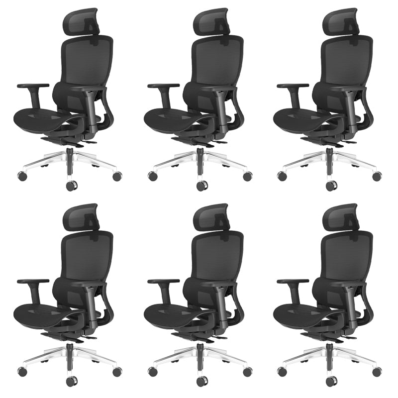 Adjustable Arms Office Chair Mesh Desk Chair with Wheels for Home