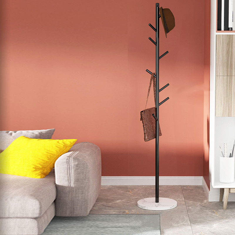 Free Standing Hall Stand Indoor Glam Metal Hall Stand with Hooks