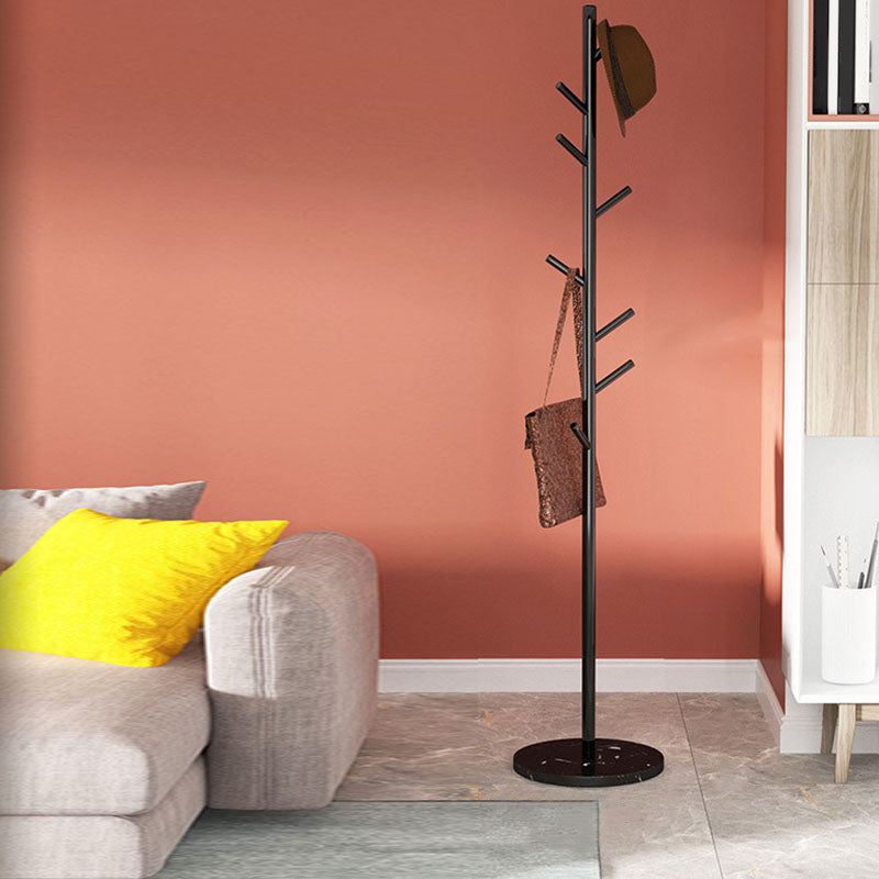 Free Standing Hall Stand Indoor Glam Metal Hall Stand with Hooks