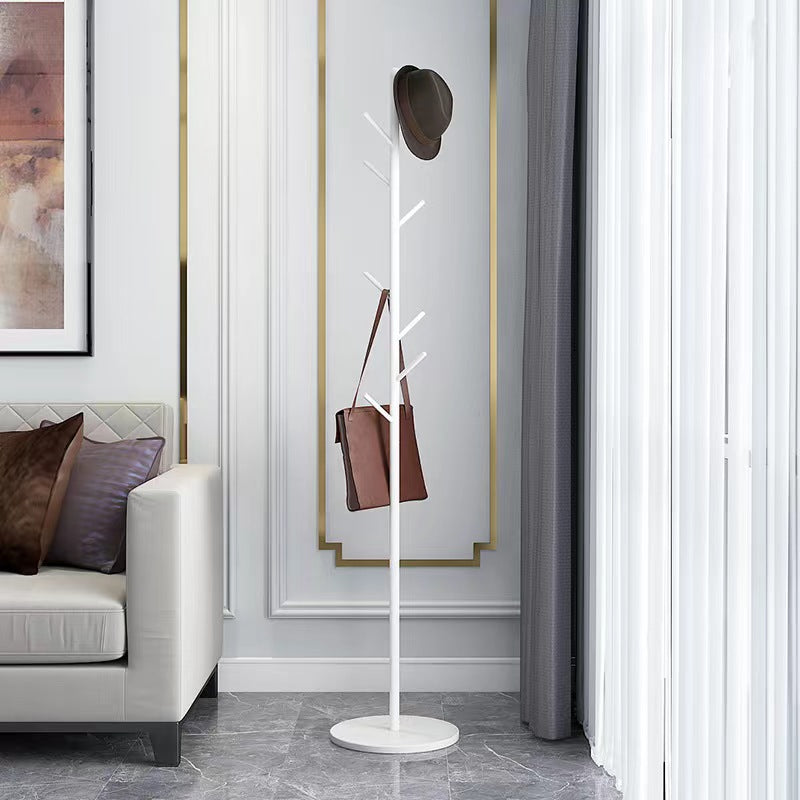 Glam Style Coat Hanger Metal Free Standing Coat Hanger with Hook
