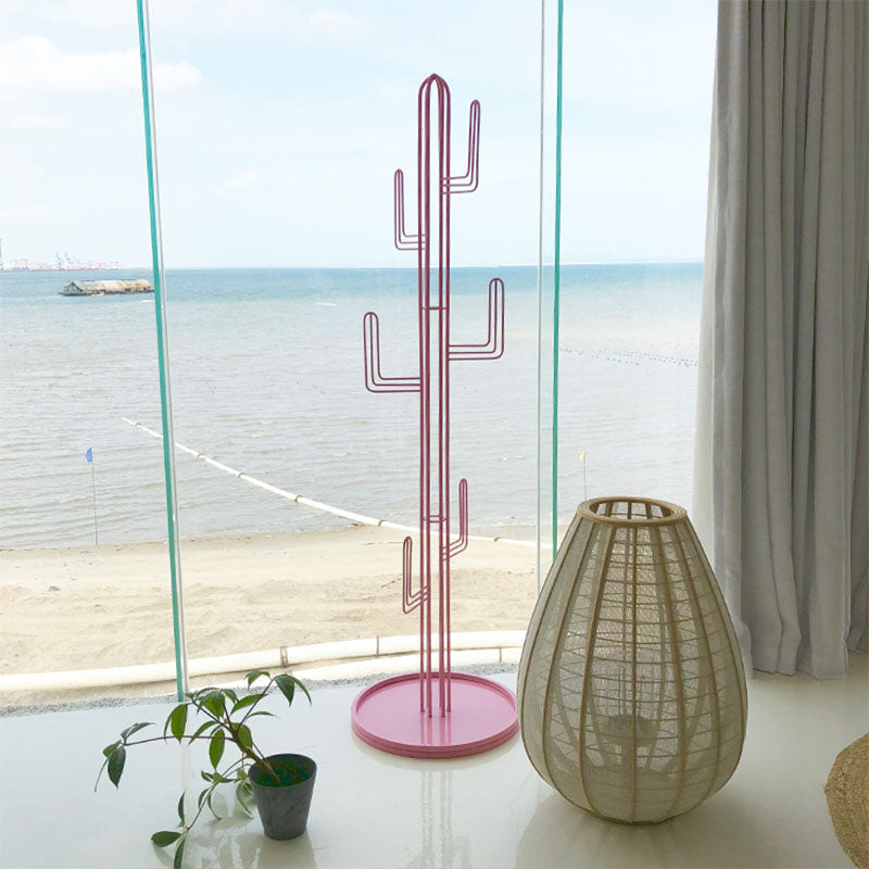 Iron Coat Hanger Free Standing 70.86 Inch Coat Rack for Living Room