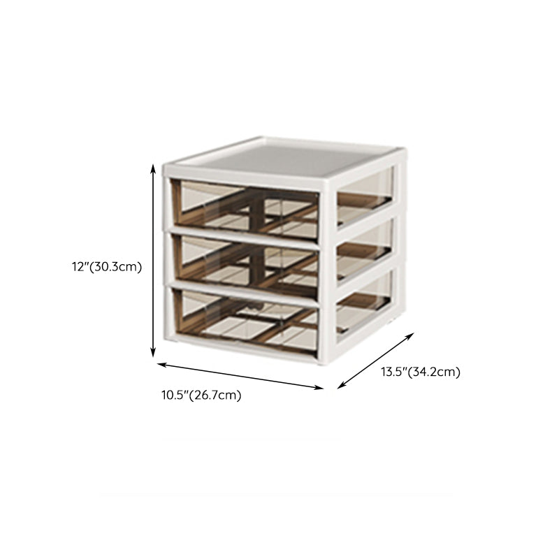 Modern Plastic Drawers File Cabinet Storage Filing Cabinet for Office