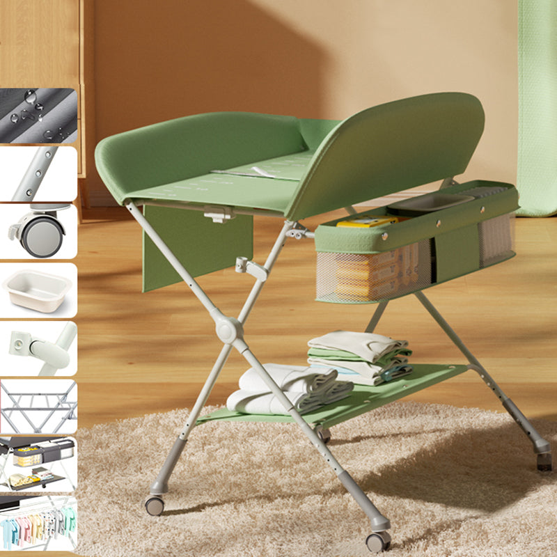 Contemporary Style Baby Changing Table Portable for 0-3 Years Old