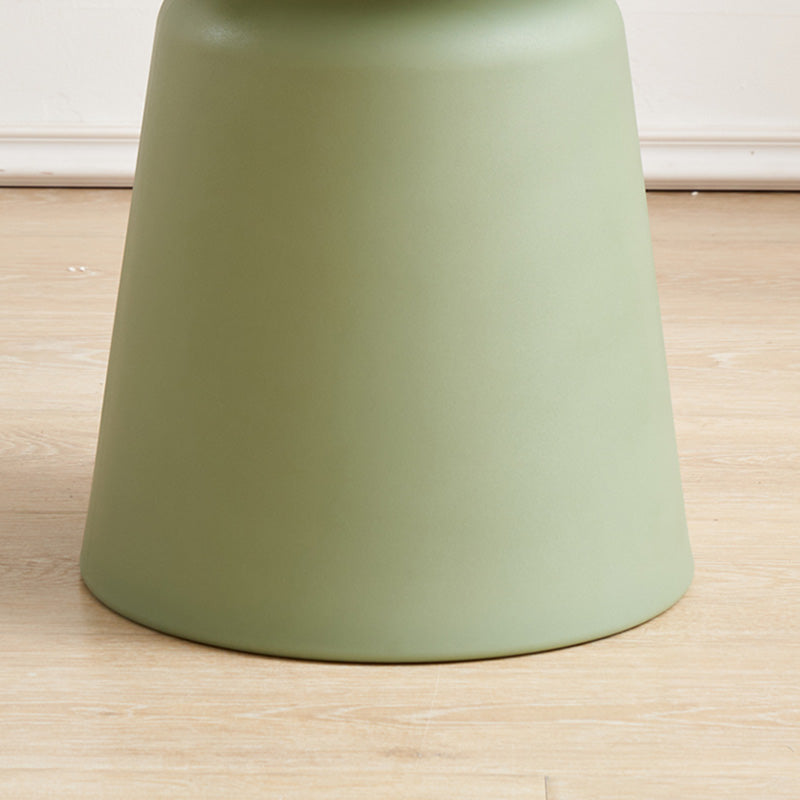 Pedestal End Table Plastic Round Side Sofa Side Accent Table