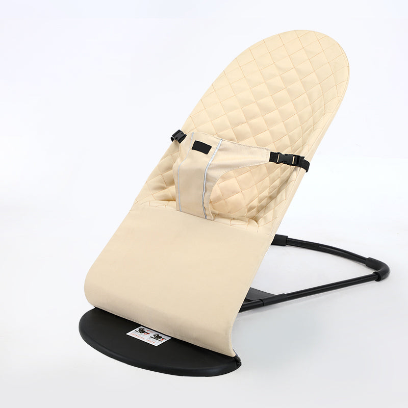 Metal Rocking Crib Cradle Modern Foldable Height Adjustable for Newborn
