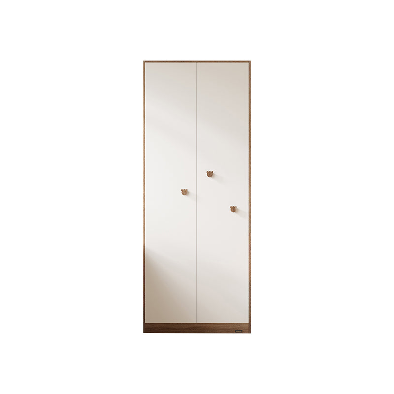 Manufactured Wood with Drawer with Garment Rod Wardrobe Closet
