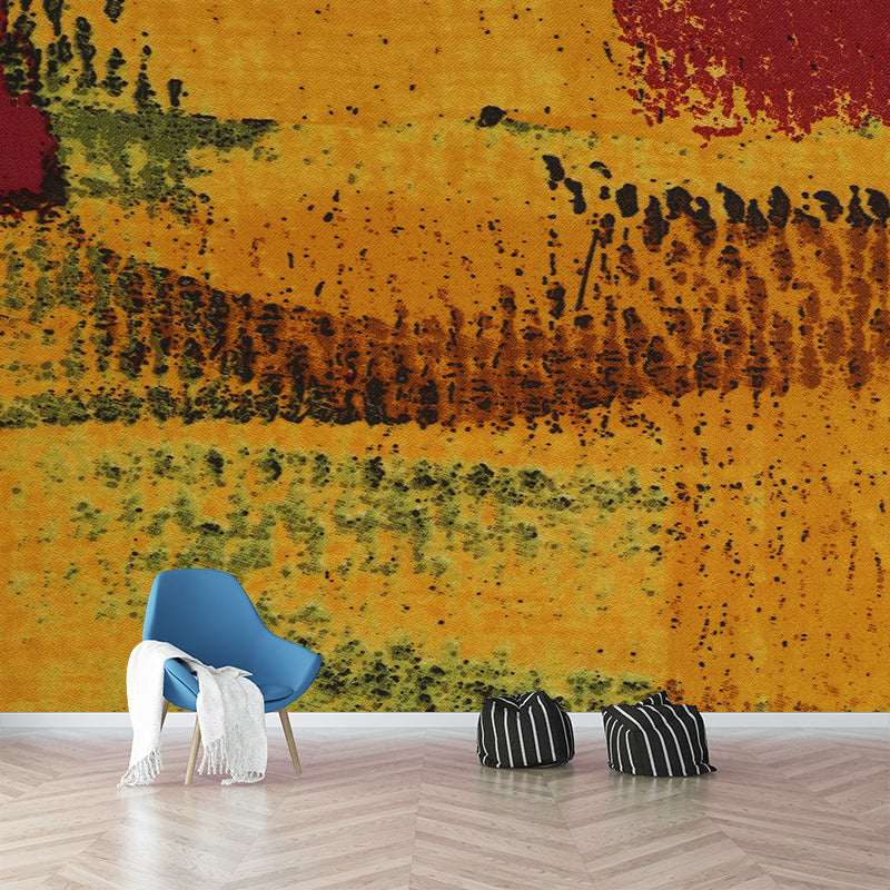 Illustration Abstract Pattern Mildew Wall Mural Horizontalt for Living Room