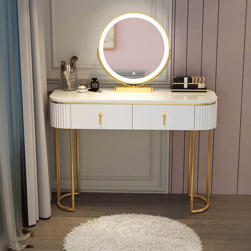 Wooden Vanity Desk Removable Vanity Makeup Vanity Set for Bedroom