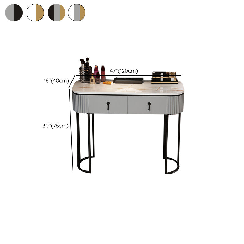 Wooden Vanity Desk Removable Vanity Makeup Vanity Set for Bedroom