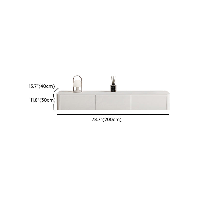 Wooden TV Stand Console Contemporary Media Console for Living Room