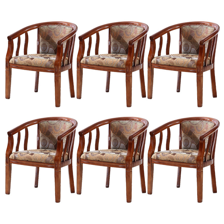 Traditional Style Dining Chair Solid Wood Dining Arm Chair for Hotel