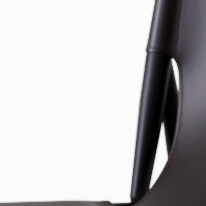 Modern Simple Side Chair Wooden Frame Kitchen Dining Chair for Home Use