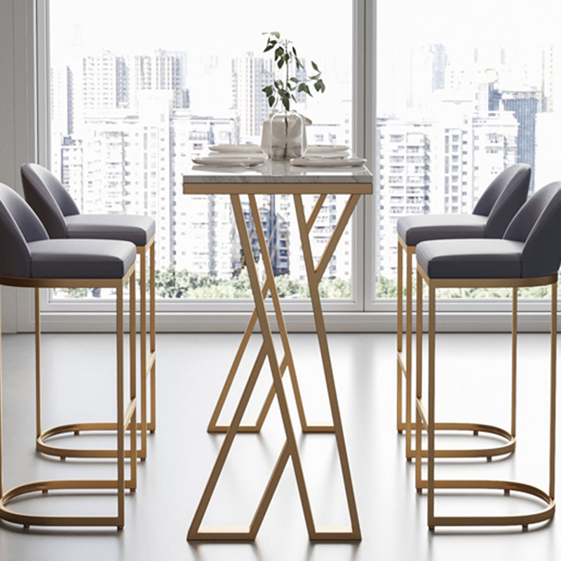 1/3/5 Pieces Counter Height Pub Set, Contemporary and Rectangular