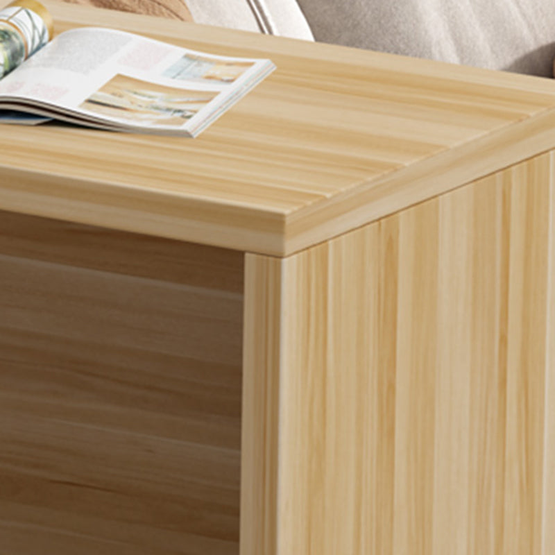 Matte Finish Manufactured Wood Pub Table Rectangle Bistro Table for Living Room