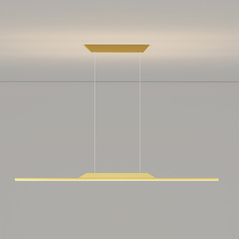 Single Kitchen Island Lighting Modern Black/White/Golden Island Pendant Lighting