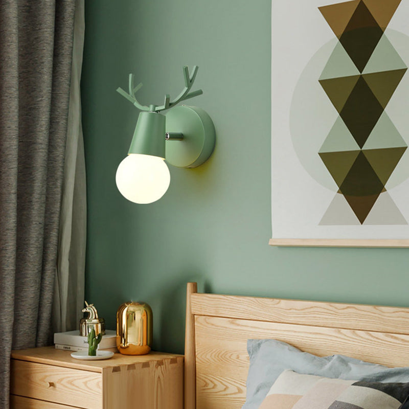 Modern Wall Light Sconce Macaron Wall Light Fixture for Bedroom