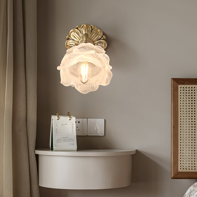 Modern Vintage Wall Light Sconce Creative Glass Wall Light Fixture for Bedroom