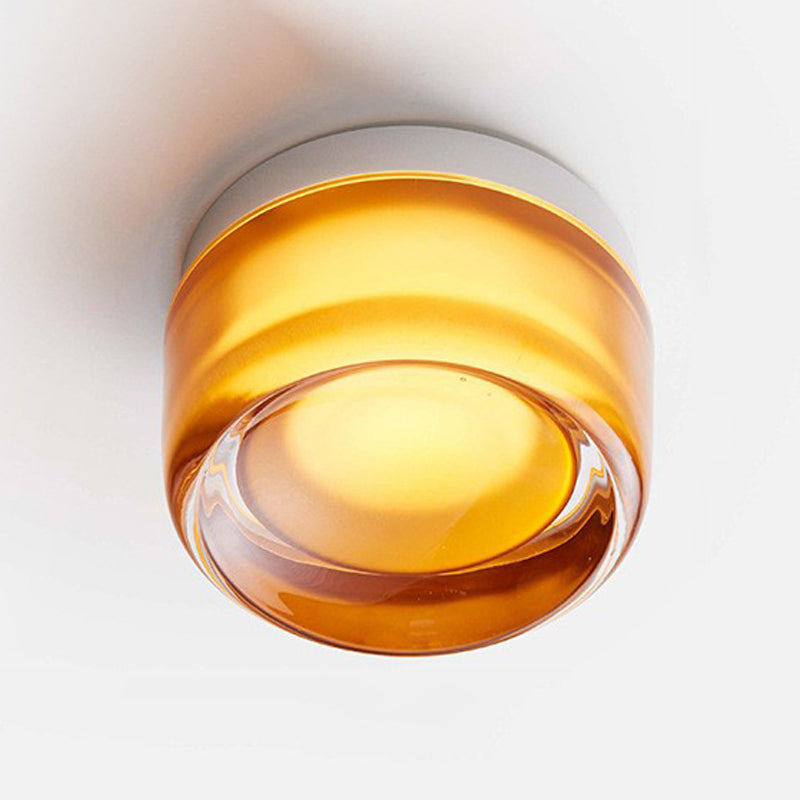 Modern Simple Shape Wall Lighting Fixtures 1 Light Flush Wall Sconce