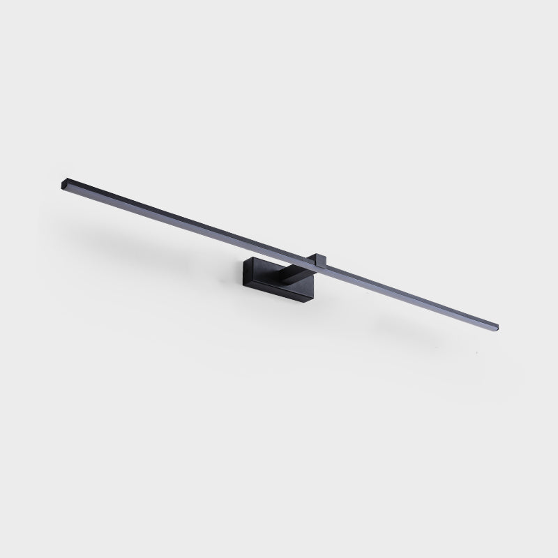 Metal Linear Shape Vanity Lights Modern Style 1 Light Vanity Light Fixtures