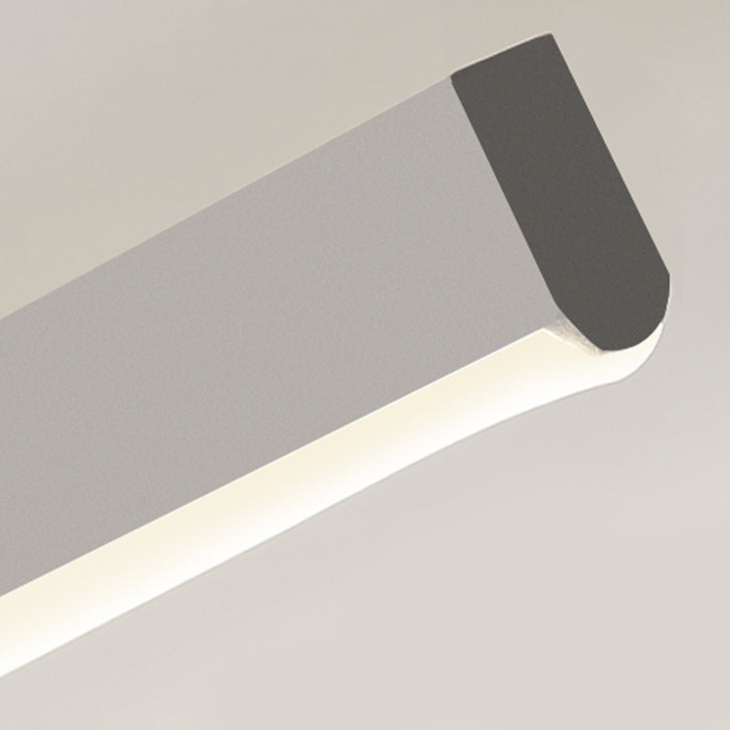 Metal Linear Shape Vanity Lights Modern Style 1 Light Vanity Light Fixtures