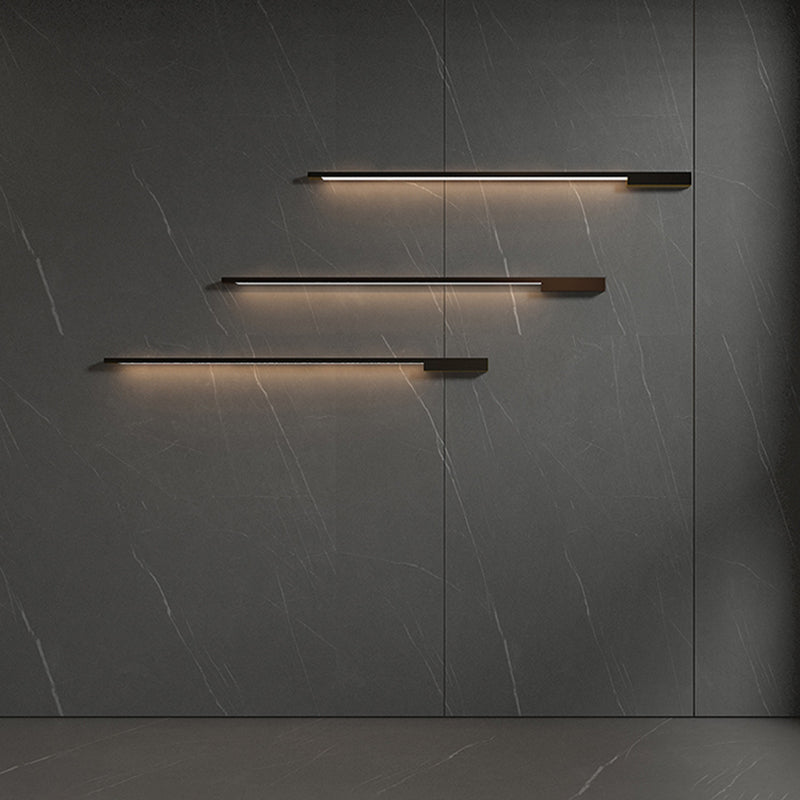 Metal Linear Shape Vanity Lights Modern Style 1 Light Vanity Light Fixtures