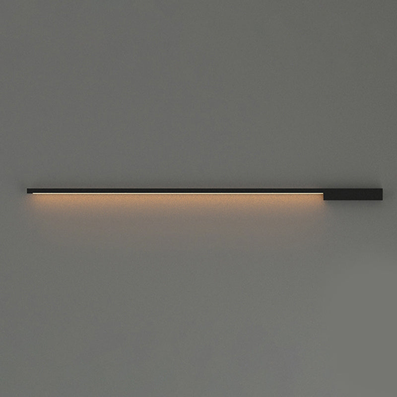 Metal Linear Shape Vanity Lights Modern Style 1 Light Vanity Light Fixtures