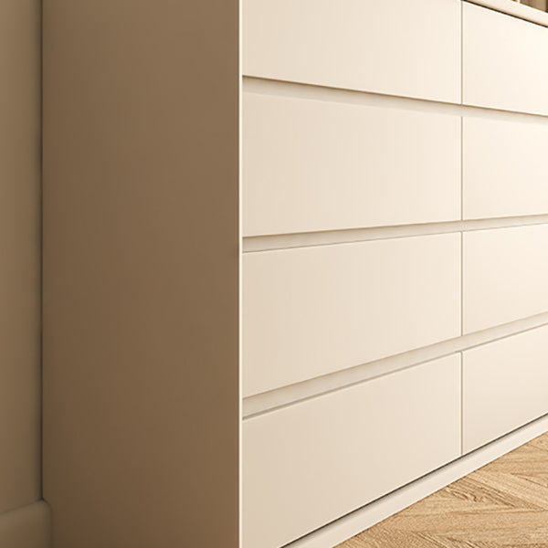 Modern Storage Chest Dresser Wooden Storage Chest with 8 Drawers