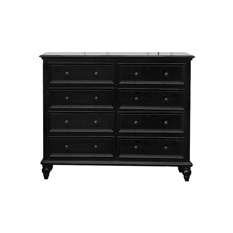 Traditional Storage Chest Solid Wood Dresser with 3/4/5/7/9/10 Drawers