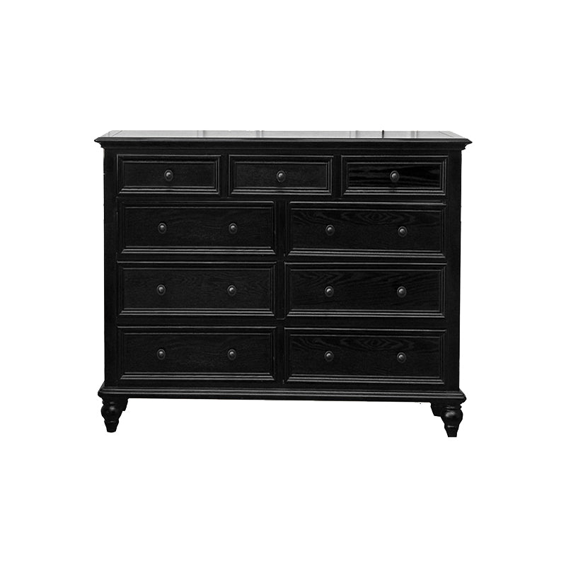 Traditional Storage Chest Solid Wood Dresser with 3/4/5/7/9/10 Drawers