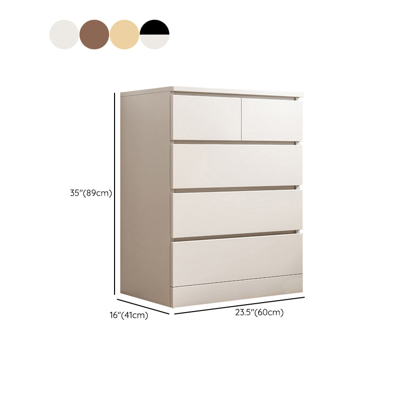 Vertical Storage Chest Dresser Modern Storage Chest with Drawers
