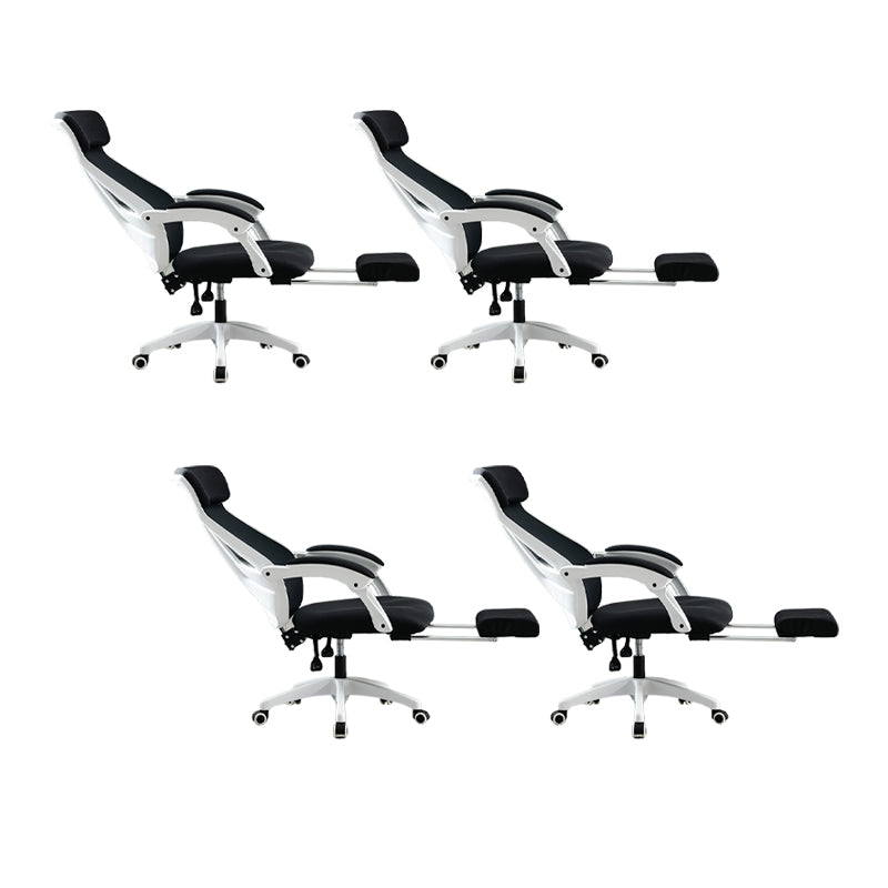 Padded Arms Office Chair No Distressing Tilt Mechanism Ergonomic Slide Chair