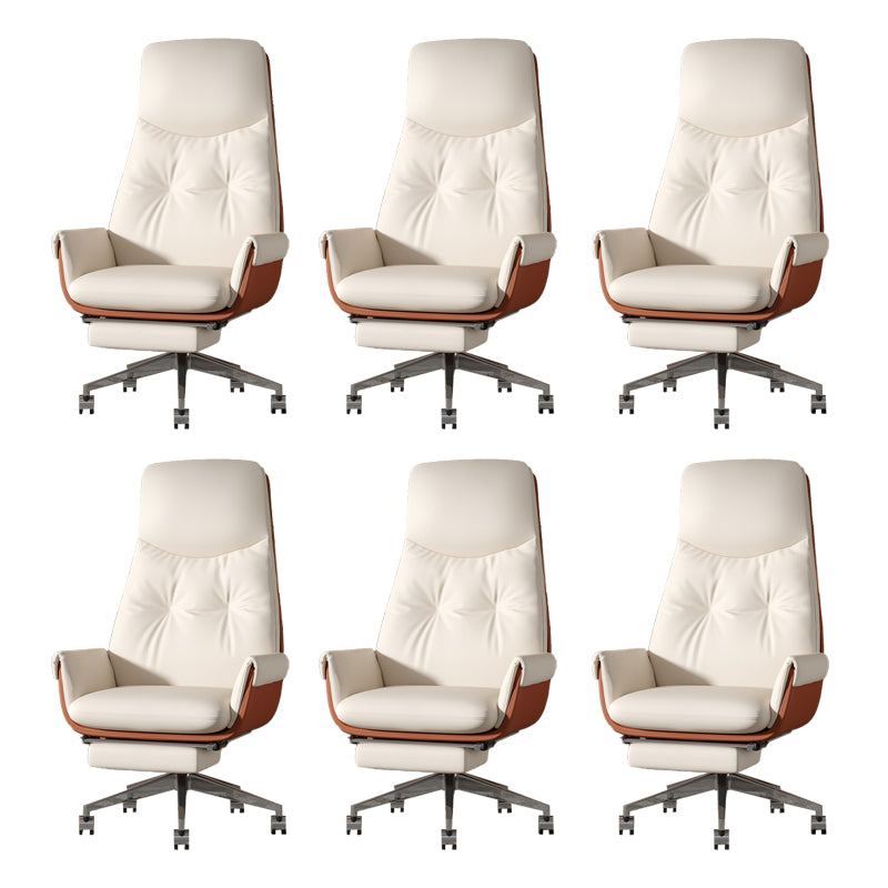 Armless Office Chair Modernism Desk Chair with Wheels for Office