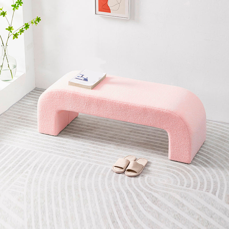 Rectangle Entryway Bench Modern Seating Bench with Upholstered