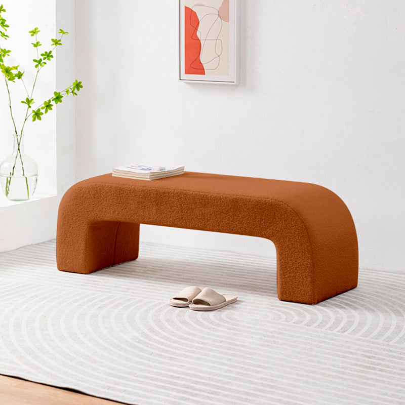 Rectangle Entryway Bench Modern Seating Bench with Upholstered