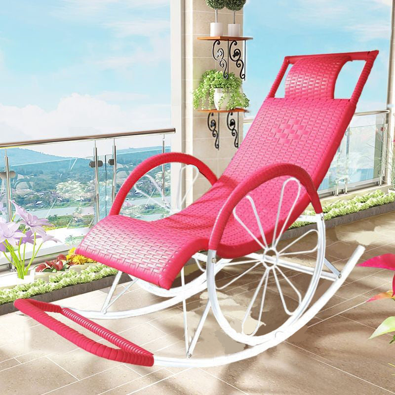 Modern Style Lounge Leisure Lazy Sofa Chair Family Rocking Chair for Balcony